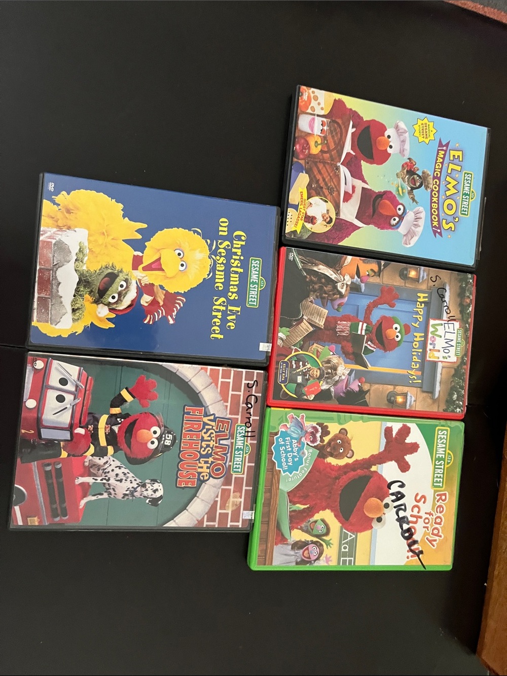 SESAME STREET  dvds ( set of 5)
